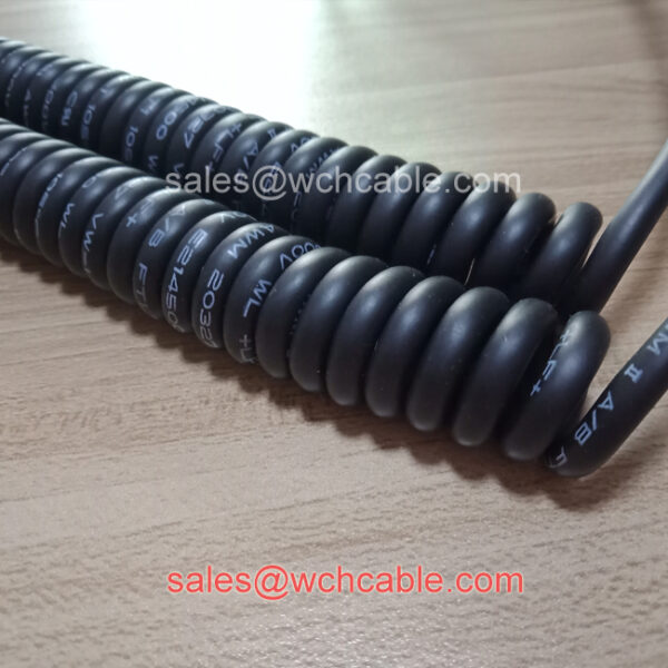 Machine Tool Wiring Curly Cord