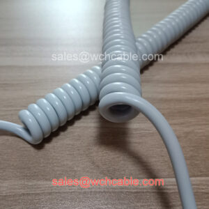 Tough PU Sheathed Curly Cord